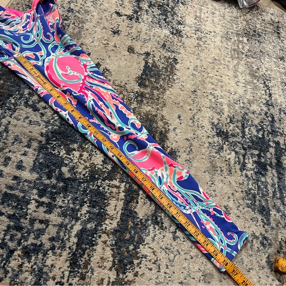 Lilly Pulitzer Luxletic Weekender Pop Up Jellies Be Jammin Leggings Size XS - Picture 8 of 8